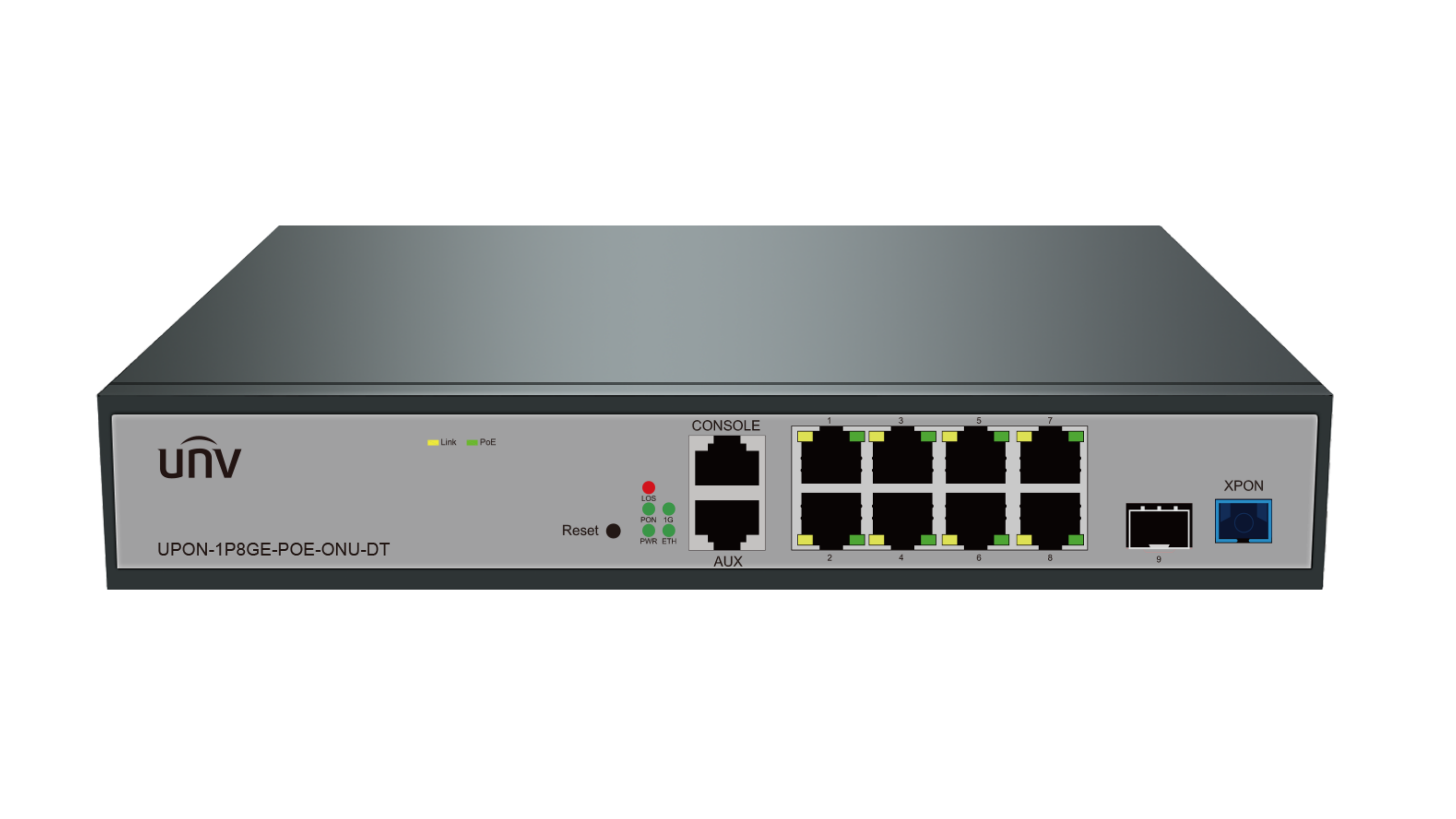 UPON-1P8GE-POE-ONU-DT